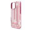 Capa para smartphone com motivo de cristais em relevo, iPhone® 16 Pro Max, rosa Capa para smartphone com motivo de cristais em relevo, iPhone® 16 Pro Max, rosa