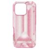 Capa para smartphone com motivo de cristais em relevo, iPhone® 16 Pro, rosa Capa para smartphone com motivo de cristais em relevo, iPhone® 16 Pro, rosa