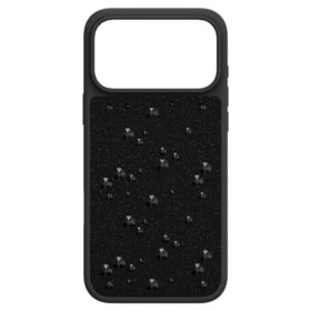 Capa para smartphone High com cristais na parte traseira plana, iPhone® 17 Pro Max, preta Capa para smartphone High com cristais na parte traseira plana, iPhone® 17 Pro Max, preta