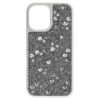 Capa para smartphone High com design disperso, iPhone® 16, tom prateado Capa para smartphone High com design disperso, iPhone® 16, tom prateado