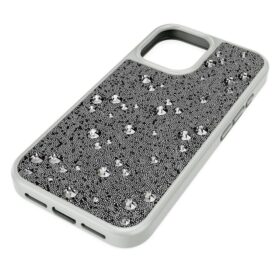 Capa para smartphone High com design disperso, iPhone® 16, tom prateado