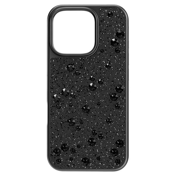 Capa para smartphone High com design salpicado, iPhone® 16 Pro, preta Capa para smartphone High com design salpicado, iPhone® 16 Pro, preta