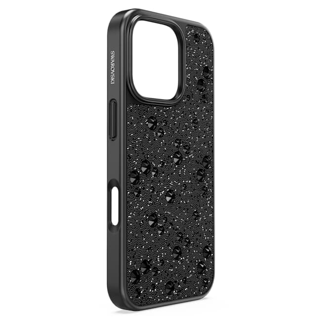 Capa para smartphone High com design salpicado, iPhone® 16 Pro, preta Capa para smartphone High com design salpicado, iPhone® 16 Pro, preta