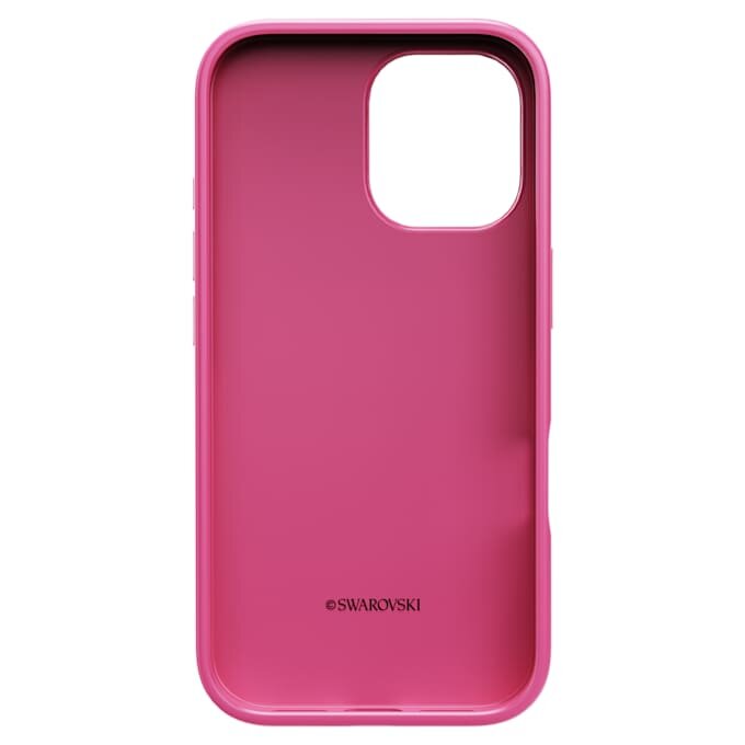 Capa para smartphone High com motivo de cristais, iPhone® 16, rosa Capa para smartphone High com motivo de cristais, iPhone® 16, rosa
