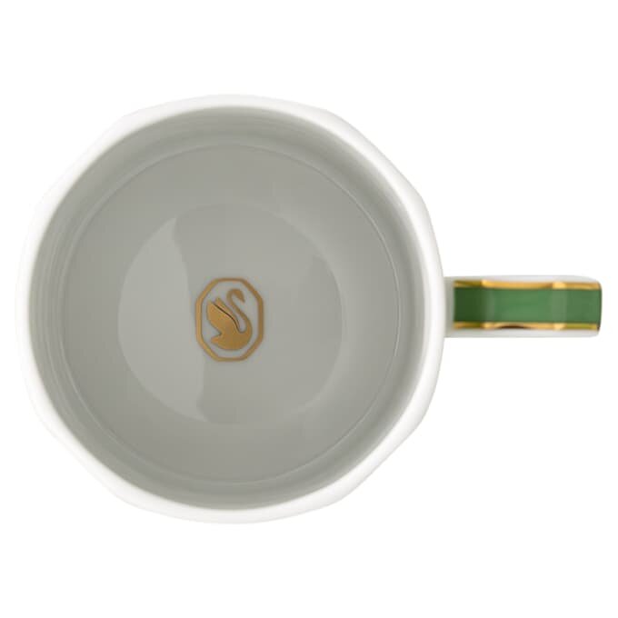 Chávena de café Signum com pires, em porcelana, verde Chávena de café Signum com pires, em porcelana, verde