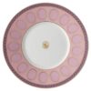 Chávena de chá Signum com pires, em porcelana, cor-de-rosa Chávena de chá Signum com pires, em porcelana, cor-de-rosa