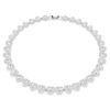 Colar Ariana Grande X Swarovski com cortes mistos, coração, branco, banhado a ródio Colar Ariana Grande X Swarovski com cortes mistos, coração, branco, banhado a ródio
