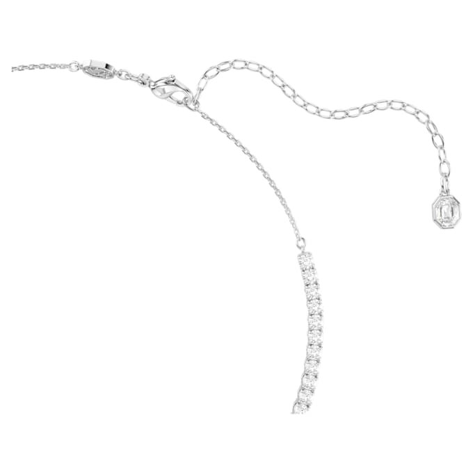 Colar Ariana Grande X Swarovski com cortes mistos, libélula, multicolorido, banhado a ródio Colar Ariana Grande X Swarovski com cortes mistos, libélula, multicolorido, banhado a ródio