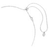 Colar Ariana Grande X Swarovski com cortes mistos, multicolorido, banhado a ródio