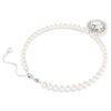 Colar Ariana Grande X Swarovski com pérola de cristal, corte em coração, coração, branco, banhado a ródio Colar Ariana Grande X Swarovski com pérola de cristal, corte em coração, coração, branco, banhado a ródio