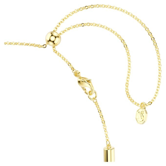 Colar Dextera com corte redondo, branco, acabamento dourado Colar Dextera com corte redondo, branco, acabamento dourado