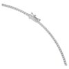 Colar Eternity Tennis com diamantes cultivados em laboratório, 3 Ct no total, forma redonda, ouro branco de 14K Colar Eternity Tennis com diamantes cultivados em laboratório, 3 Ct no total, forma redonda, ouro branco de 14K
