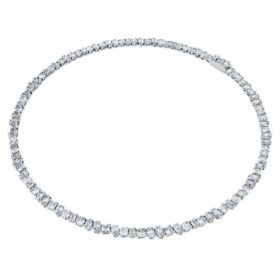 Colar Galaxy Tennis com diamantes cultivados em laboratório, 47,27 Ct no total, formas variadas, ouro branco de 18K Colar Galaxy Tennis com diamantes cultivados em laboratório, 47,27 Ct no total, formas variadas, ouro branco de 18K