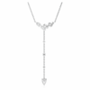 Colar Galaxy Y com diamantes cultivados em laboratório, 0,7 Ct no total, formas variadas, prata esterlina