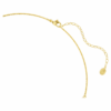 Colar Gema com cortes mistos, multicolorido, banhado a dourado Colar Gema com cortes mistos, multicolorido, banhado a dourado