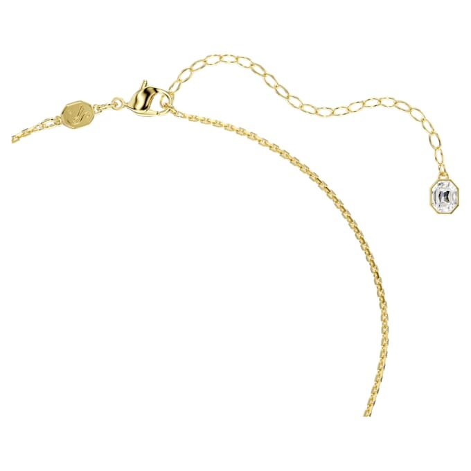Colar Gema em Y com cortes mistos, multicolorido, banhado a dourado Colar Gema em Y com cortes mistos, multicolorido, banhado a dourado