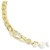 Colar Idyllia com pérolas de cristal, branco, banhado a dourado Colar Idyllia com pérolas de cristal, branco, banhado a dourado