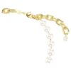 Colar Idyllia com pérolas de cristal, branco, banhado a dourado Colar Idyllia com pérolas de cristal, branco, banhado a dourado