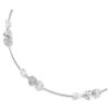 Colar Idyllia Coração com Flecha, Branco, Banhado a Ródio Colar Idyllia Coração com Flecha, Branco, Banhado a Ródio