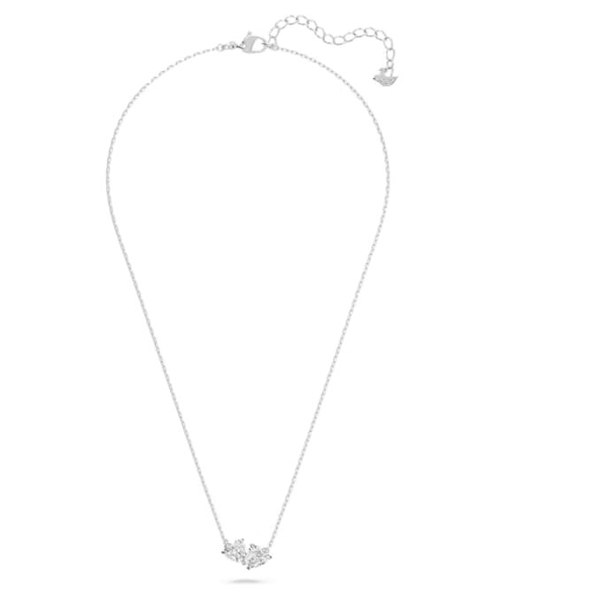 Colar Mesmera Coração, Branco, banhado a ródio Colar Mesmera Coração, Branco, banhado a ródio