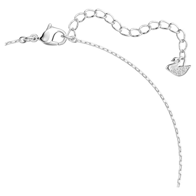 Colar Mesmera Coração, Branco, banhado a ródio Colar Mesmera Coração, Branco, banhado a ródio