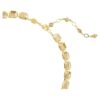 Colar Millenia com corte octogonal, amarelo, banhado a ouro Colar Millenia com corte octogonal, amarelo, banhado a ouro