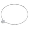 Colar Octagon com diamantes cultivados em laboratório, 12,86 Ct no total, forma octogonal, ouro branco de 18K Colar Octagon com diamantes cultivados em laboratório, 12,86 Ct no total, forma octogonal, ouro branco de 18K