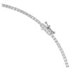 Colar Octagon com diamantes cultivados em laboratório, 12,86 Ct no total, forma octogonal, ouro branco de 18K Colar Octagon com diamantes cultivados em laboratório, 12,86 Ct no total, forma octogonal, ouro branco de 18K