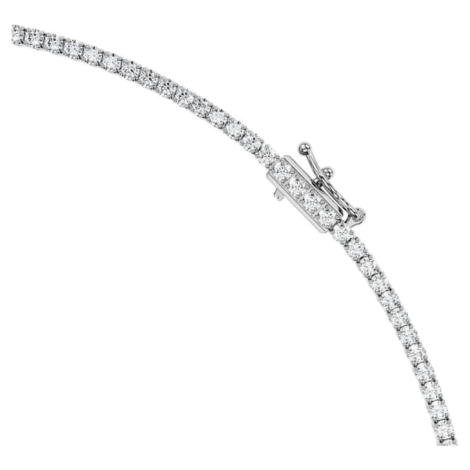 Colar Octagon com diamantes cultivados em laboratório, 12,86 Ct no total, forma octogonal, ouro branco de 18K Colar Octagon com diamantes cultivados em laboratório, 12,86 Ct no total, forma octogonal, ouro branco de 18K