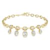 Colar octogonal com diamantes cultivados em laboratório, 12,56 Ct no total, formas variadas, ouro amarelo de 18K Colar octogonal com diamantes cultivados em laboratório, 12,56 Ct no total, formas variadas, ouro amarelo de 18K