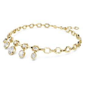 Colar octogonal com diamantes cultivados em laboratório, 12,56 Ct no total, formas variadas, ouro amarelo de 18K Colar octogonal com diamantes cultivados em laboratório, 12,56 Ct no total, formas variadas, ouro amarelo de 18K