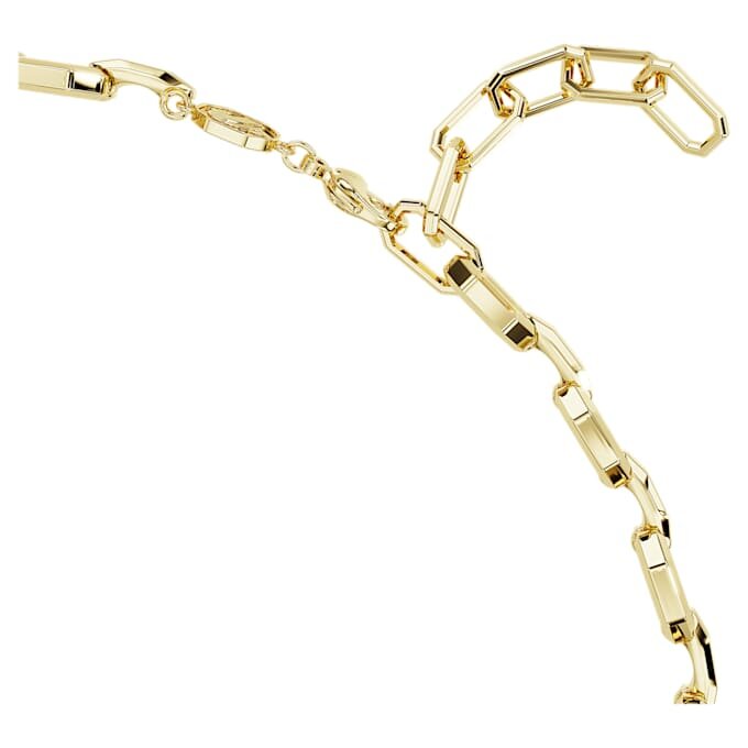 Colar octogonal com diamantes cultivados em laboratório, 12,56 Ct no total, formas variadas, ouro amarelo de 18K Colar octogonal com diamantes cultivados em laboratório, 12,56 Ct no total, formas variadas, ouro amarelo de 18K