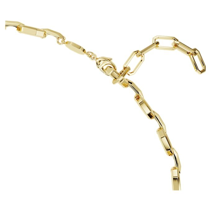 Colar octogonal com diamantes cultivados em laboratório, 18,39 Ct no total, formas variadas, ouro amarelo de 18K Colar octogonal com diamantes cultivados em laboratório, 18,39 Ct no total, formas variadas, ouro amarelo de 18K