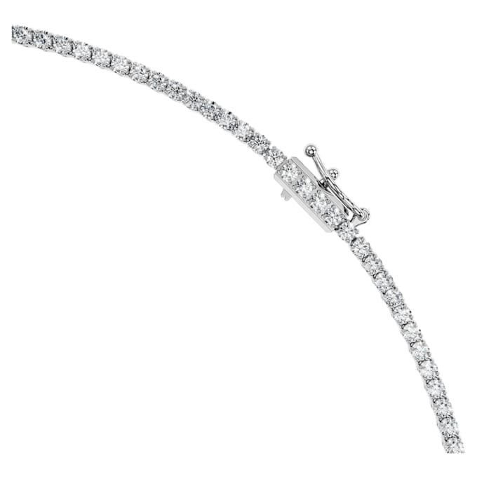 Colar octogonal com diamantes cultivados em laboratório, 19,90 Ct no total, forma octogonal, ouro branco de 18 quilates Colar octogonal com diamantes cultivados em laboratório, 19,90 Ct no total, forma octogonal, ouro branco de 18 quilates