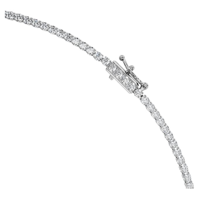 Colar octogonal com diamantes cultivados em laboratório, 37,70 Ct no total, forma octogonal, ouro branco de 18K Colar octogonal com diamantes cultivados em laboratório, 37,70 Ct no total, forma octogonal, ouro branco de 18K