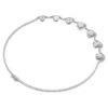 Colar octogonal com diamantes cultivados em laboratório, 37,70 Ct no total, forma octogonal, ouro branco de 18K Colar octogonal com diamantes cultivados em laboratório, 37,70 Ct no total, forma octogonal, ouro branco de 18K