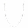 Colar «Snake Strandage» com pérolas de cristal, cortes mistos, Ano da Serpente, branco, banhado a ródio Colar «Snake Strandage» com pérolas de cristal, cortes mistos, Ano da Serpente, branco, banhado a ródio