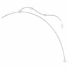 Colar «Snake Strandage» com pérolas de cristal, cortes mistos, Ano da Serpente, branco, banhado a ródio Colar «Snake Strandage» com pérolas de cristal, cortes mistos, Ano da Serpente, branco, banhado a ródio