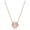 Colar Una Clover, Rosa, com banho em tom de ouro rosa Colar Una Clover, Rosa, com banho em tom de ouro rosa