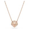 Colar Una Clover, Rosa, com banho em tom de ouro rosa Colar Una Clover, Rosa, com banho em tom de ouro rosa