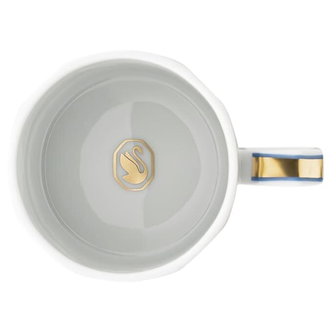 Chávena de café expresso Signum com pires, em porcelana, azul Chávena de café expresso Signum com pires, em porcelana, azul