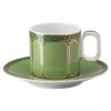 Conjunto de café expresso Signum em porcelana, multicolorido Conjunto de café expresso Signum em porcelana, multicolorido