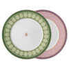 Conjunto de pratos Signum em porcelana, tamanho médio, multicolorido Conjunto de pratos Signum em porcelana, tamanho médio, multicolorido