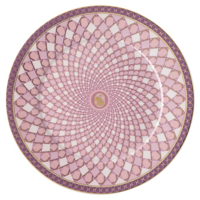 Conjunto de pratos Signum em porcelana, tamanho médio, multicolorido Conjunto de pratos Signum em porcelana, tamanho médio, multicolorido