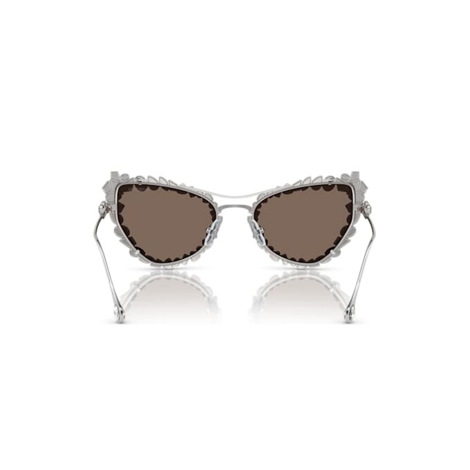 Óculos de sol clip-on 2 em 1, estilo marcante, formato «olho de gato», Sk7011, branco Óculos de sol clip-on 2 em 1, estilo marcante, formato «olho de gato», Sk7011, branco