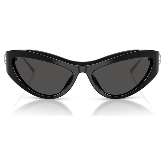 Óculos de sol com formato «Cat-Eye», SK6046, pretos Óculos de sol com formato «Cat-Eye», SK6046, pretos