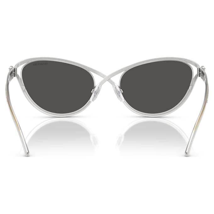 Óculos de sol com formato «Cat-Eye», Sk7025, tom prateado Óculos de sol com formato «Cat-Eye», Sk7025, tom prateado