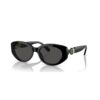 Óculos de sol com formato «olho de gato», Sk6002, pretos Óculos de sol com formato «olho de gato», Sk6002, pretos
