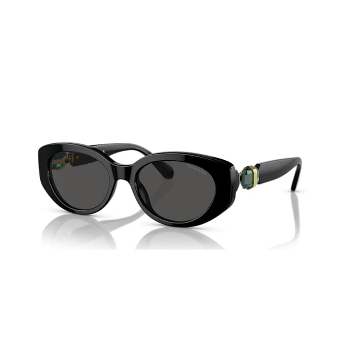 Óculos de sol com formato «olho de gato», Sk6002, pretos Óculos de sol com formato «olho de gato», Sk6002, pretos