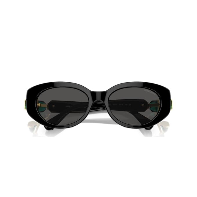 Óculos de sol com formato «olho de gato», Sk6002, pretos Óculos de sol com formato «olho de gato», Sk6002, pretos